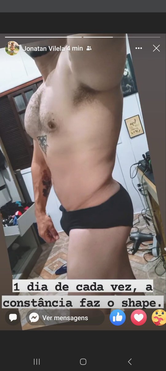 Eu tenho sorte de ter esse homem em casa