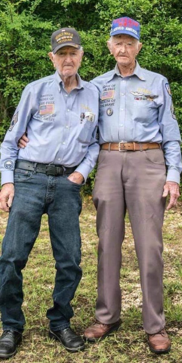 RT for two who stormed Normandy, now 100 🇺🇸