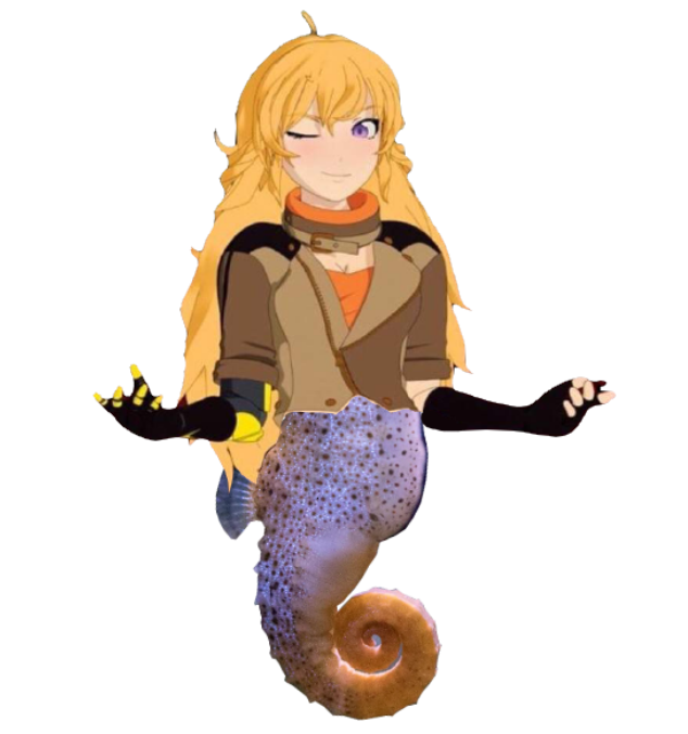 raven_eevee's tweet photo. Does this count as #RWBYMerMay ? https://t.co/WN9wPrQTXv