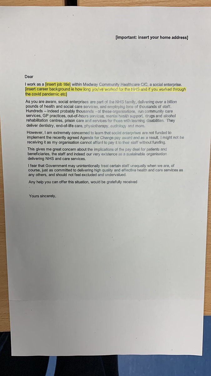 Susu (@_sue_evans) on Twitter photo #NHSpayoffer #WeDeserveBetter I work for MCH in Medway, Kent & they have been told we don’t fall into the category of receiving the nhs backdated payment of £1600. This is because we are a social enterprise! I worked throughout covid! How is this right? <a href="/RishiSunak/">Rishi Sunak</a> <a href="/Keir_Starmer/">Keir Starmer</a> #NHSpayoffer #WeDeserveBetter I work for MCH in Medway, Kent & they have been told we don’t fall into the category of receiving the nhs backdated payment of £1600. This is because we are a social enterprise! I worked throughout covid! How is this right? <a href="/RishiSunak/">Rishi Sunak</a> <a href="/Keir_Starmer/">Keir Starmer</a>