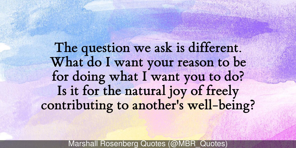 #NonviolentCommunication #NVC #MarshallRosenberg