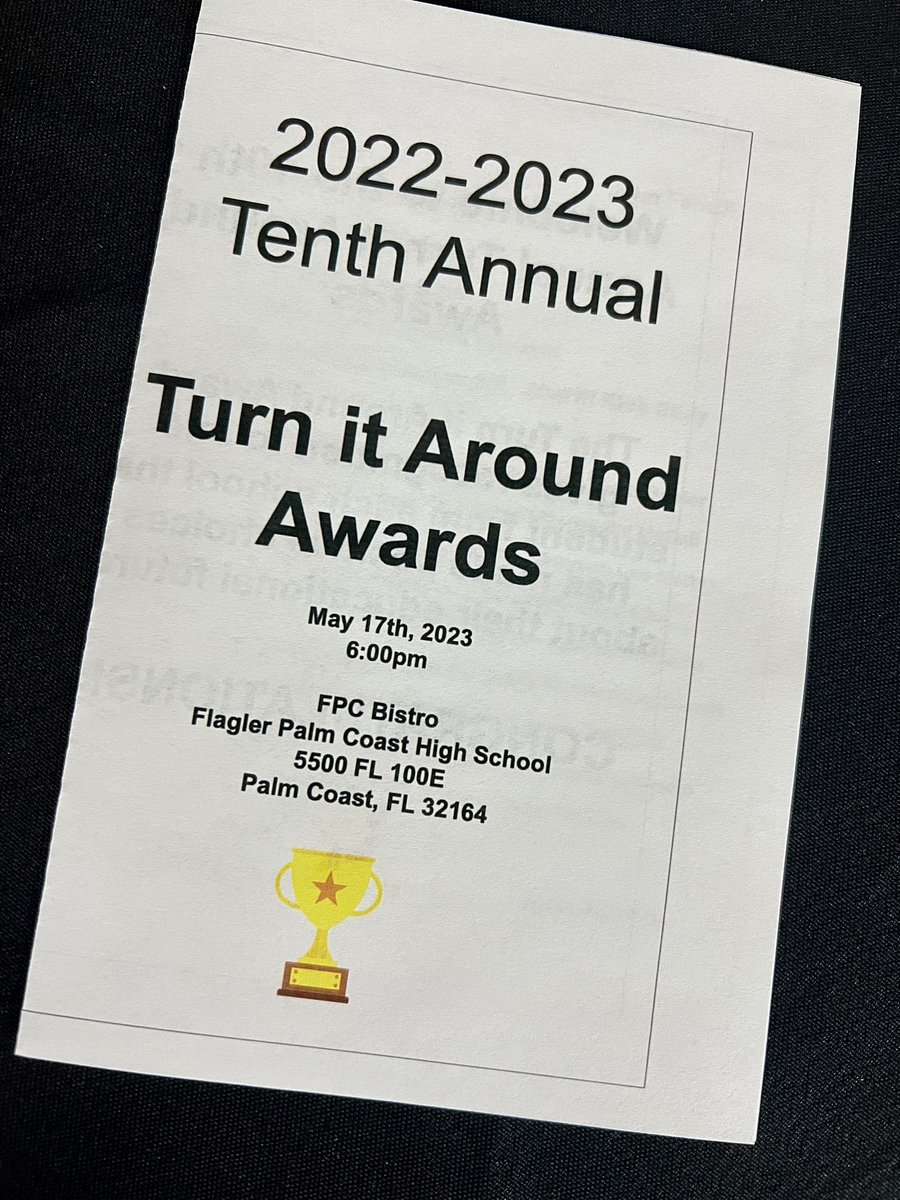 “You owe it to yourself to become everything you were meant to be” 🎓

So proud of “My Dog” Kavaria Johnson for being FPC’s Turn it Around Recipient!!

<a href="/FPCHS/">Flagler Palm Coast High School</a>     <a href="/FlaglerSchools/">FlaglerSchools</a>