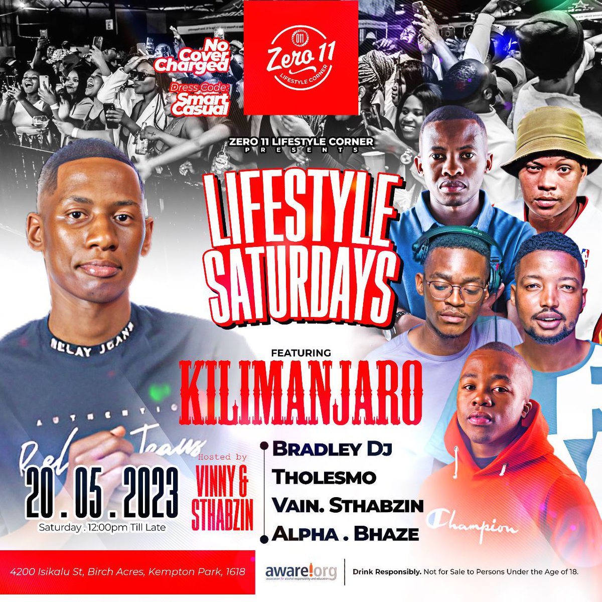 kilimanjarodedj's tweet photo. Rocking Zero11 Lifestyle Corner this coming Saturday &amp; @the parliament shishanyama 💪🤘 https://t.co/i1CQLuzzwq