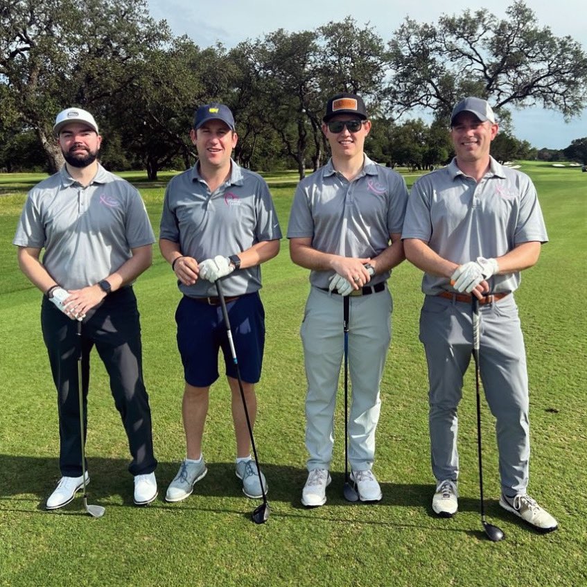 cavendercares's tweet photo. A team of our awesome associates joined our Chief People Officer, Lee Cavender out on the golf course to support our friends at @SARMHC! 
We are proud to be a partner and even more proud to be part of this event that raised over $158,000! 
#CavenderCares https://t.co/UuHNBUgWvE