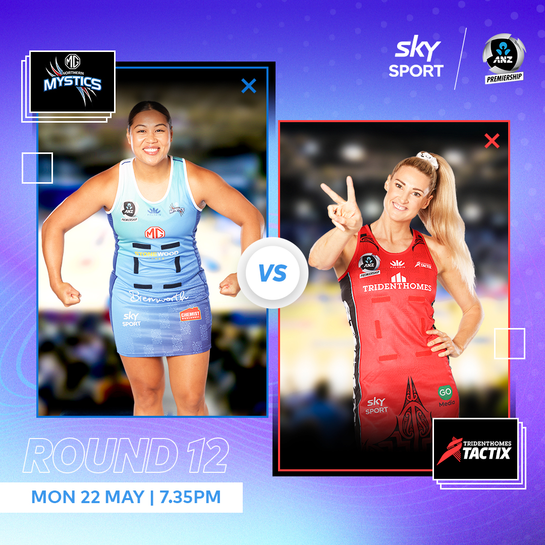 THE FINAL ROUND! 🤯⌛ 

The Mystics will be hoping to pip the Pulse to finish top and secure an automatic spot in the #ANZPremiership Final, whilst the Tactix and Stars will be battling for their spot in the playoffs.

Predictions? 🤔 #SkySportNZ