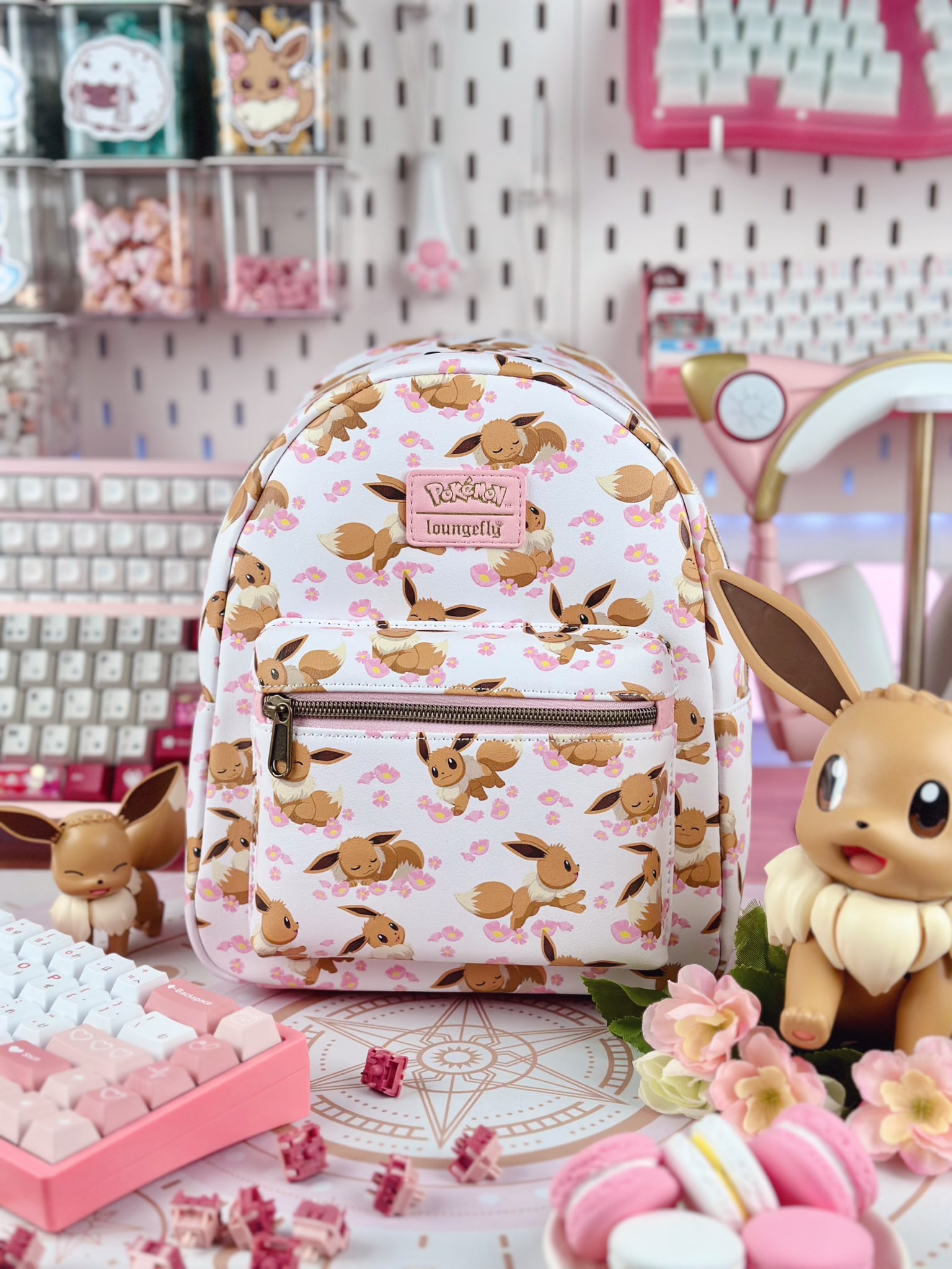 Hot Topic Loungefly Pokemon Eevee Mini Backpack  