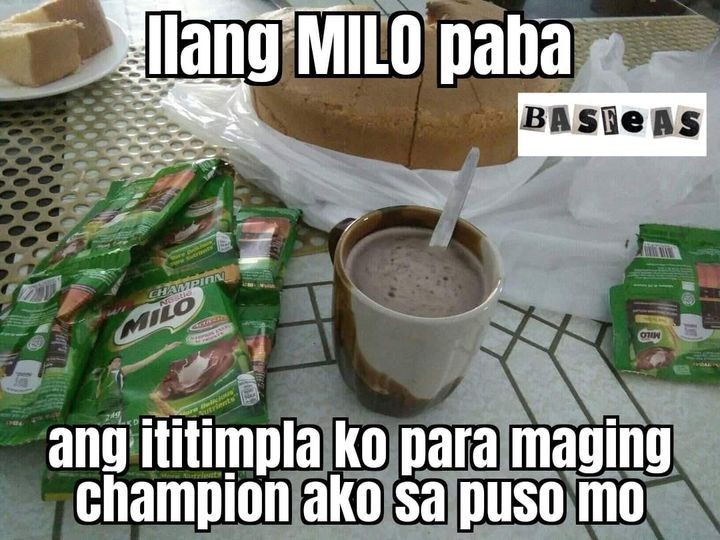 gUd AM everyone ,, vreakFast n kau Wg kalimutn Uminom ng Milo