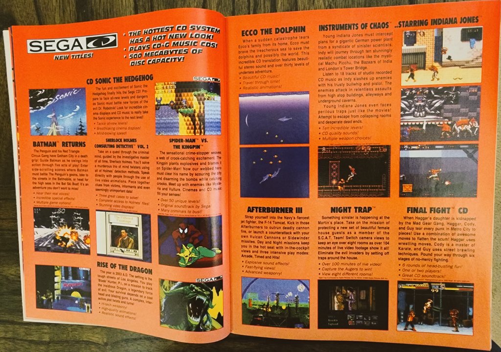 Been digging up a whole bunch of old gaming magazines and inserts, including this "#SEGA FORCE" supplement from #EGM circa 1993. So much great stuff in here, including a killer X-Men ad I completely forgot existed! <a href="/edannunziata/">Ed of Legend 🎮</a>, did you help with this one? #retro #retrogames