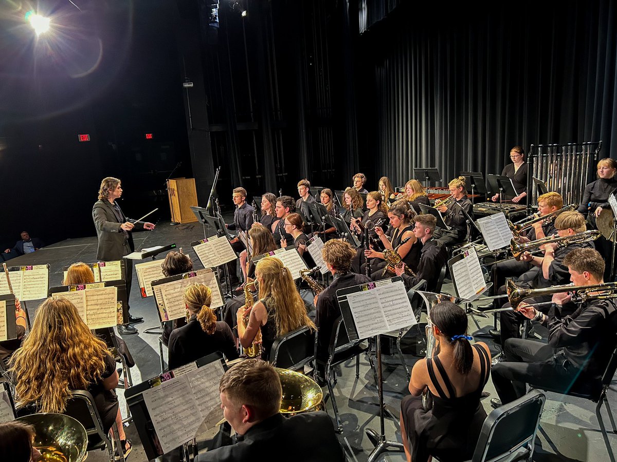 Celebrating the senior class at the Baccalaureate ceremony tonight with senior student conductor Zane Wood! #mjayselevated #progressoverperfection <a href="/MHSBluejays/">MHS Bluejays</a> <a href="/Marshfield_R1/">Marshfield R-1</a>