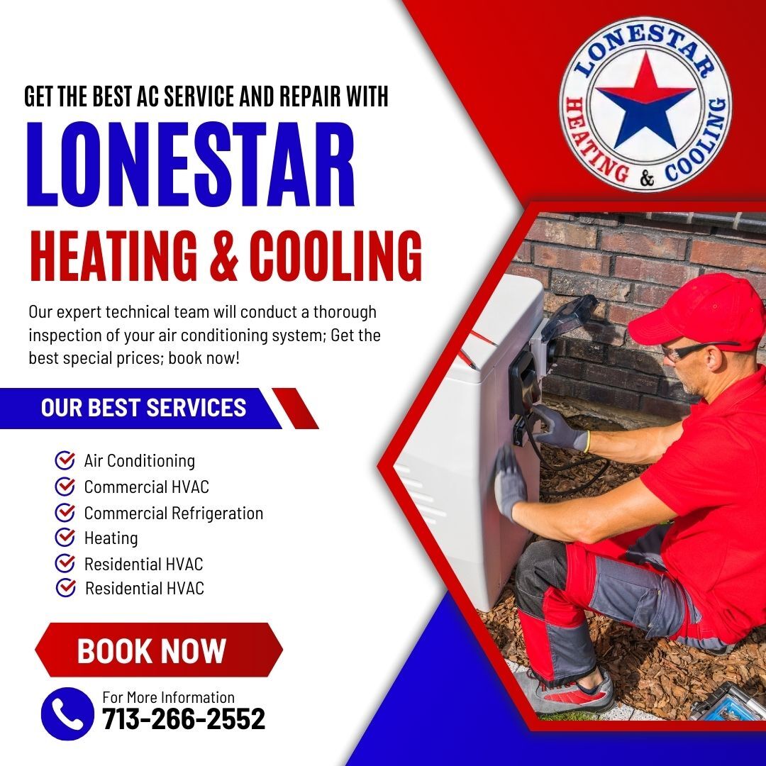 lstarhvac's tweet image. For a thorough air conditioning inspection, contact Lone Star Heating and Cooling. Call 713-266-2552 to schedule an appointment.  We're in the neighborhood.

#accheckup #newairconditioninginstallation #commercialhvaccontractor #acrepair #residentialhvacrepair