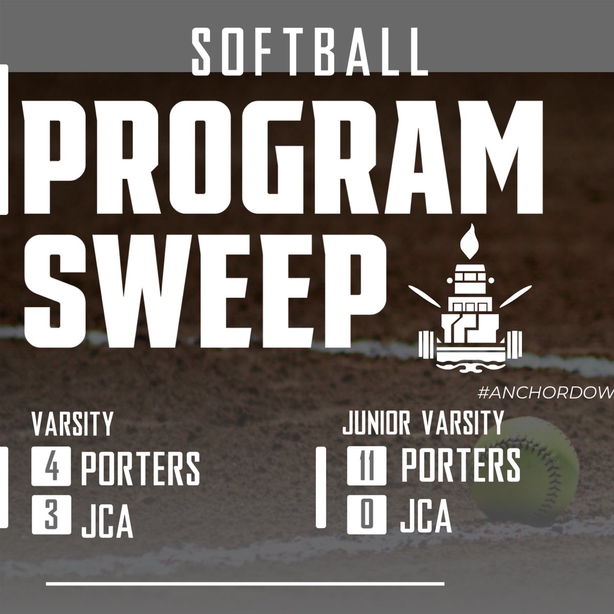 Way to keep fighting Porters…Stay HUNGRY!
<a href="/lthsathletics/">Lockport Athletics</a> #PorterPride ❤️🥎⚓️