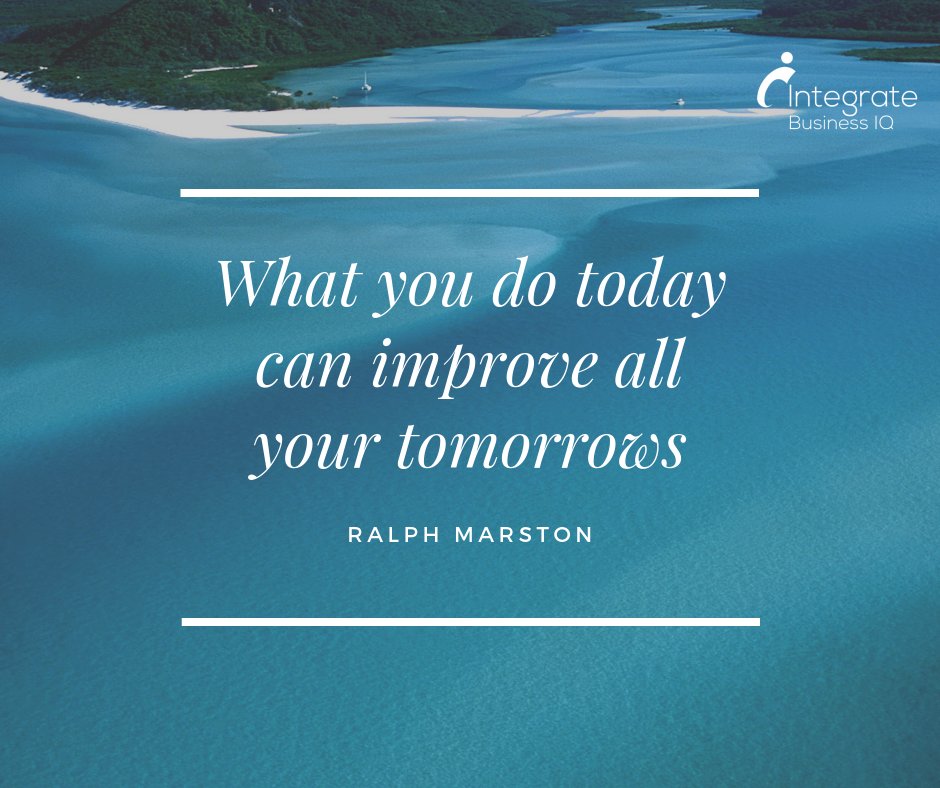 A great tip to remember: What you do today will improve all your tomorrows! Such a simple quote but so much power! It gives a perspective to every little thing we plan for the day!