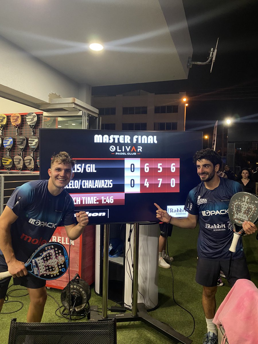 CAMPEONES EN GRECIA!! 🥇🏆

Ganamos la Final a Barcelo - Chalavazis, felicitarles por el gran nivel que han demostrado durante el torneo. 

Muy contento de viajar a Grecia 🇬🇷 ha sido una bonita experiencia jugar con gente de otro país, es increíble donde nos lleva el deporte.