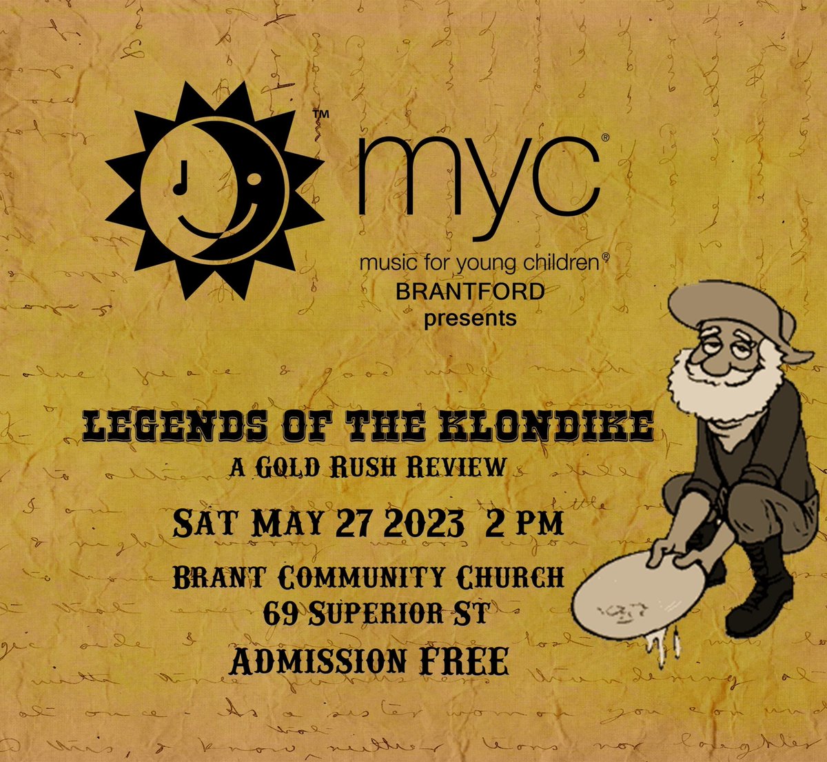 Legends of the Klondike - a Gold Rush Review #yearendshow #itsgoingtobeEPIC 
#MYC #Brantford #BrantCounty 
#musicfunbeginshere #creativeapproach