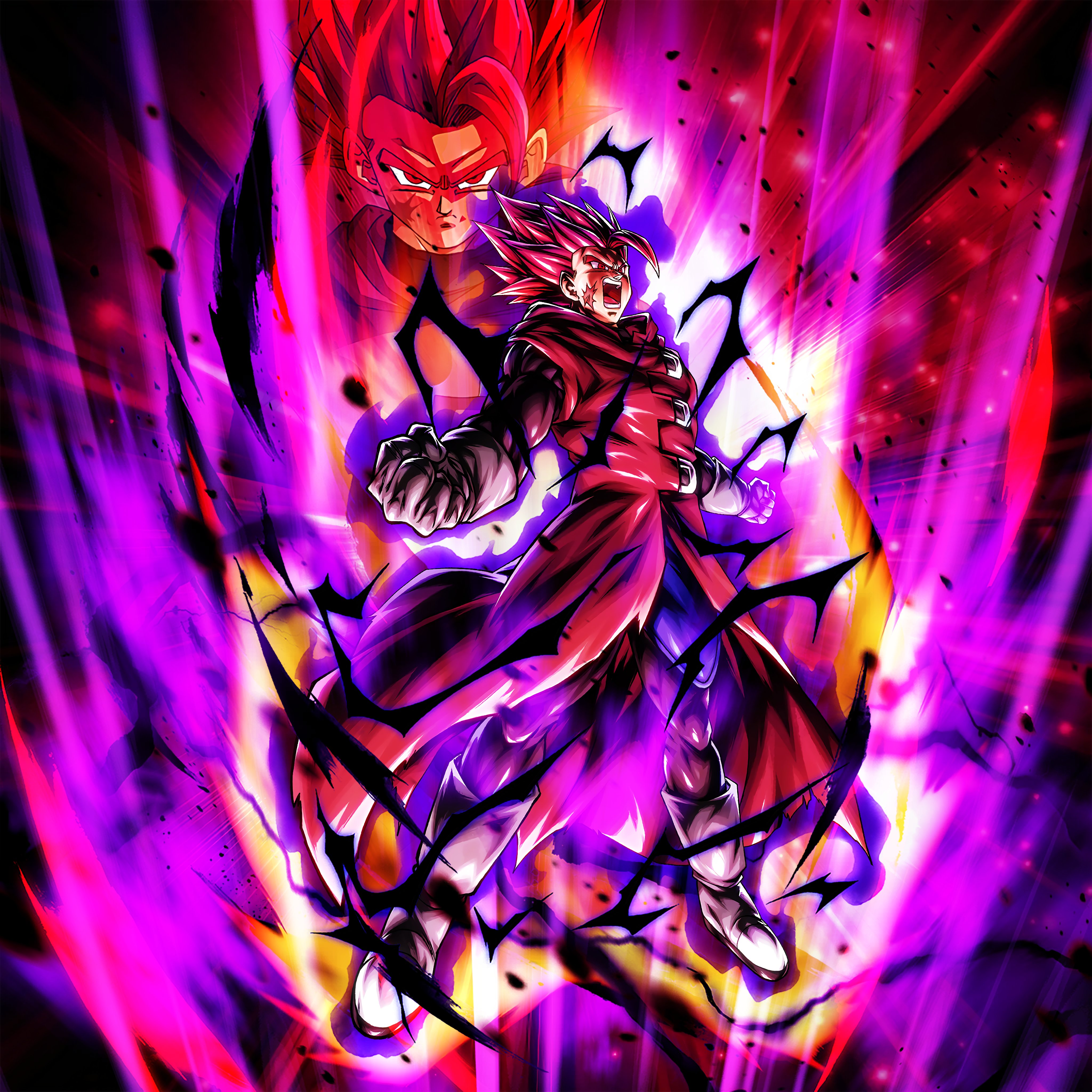 Super Saiyan God Giblet 4K PC Wallpaper : r/DragonballLegends