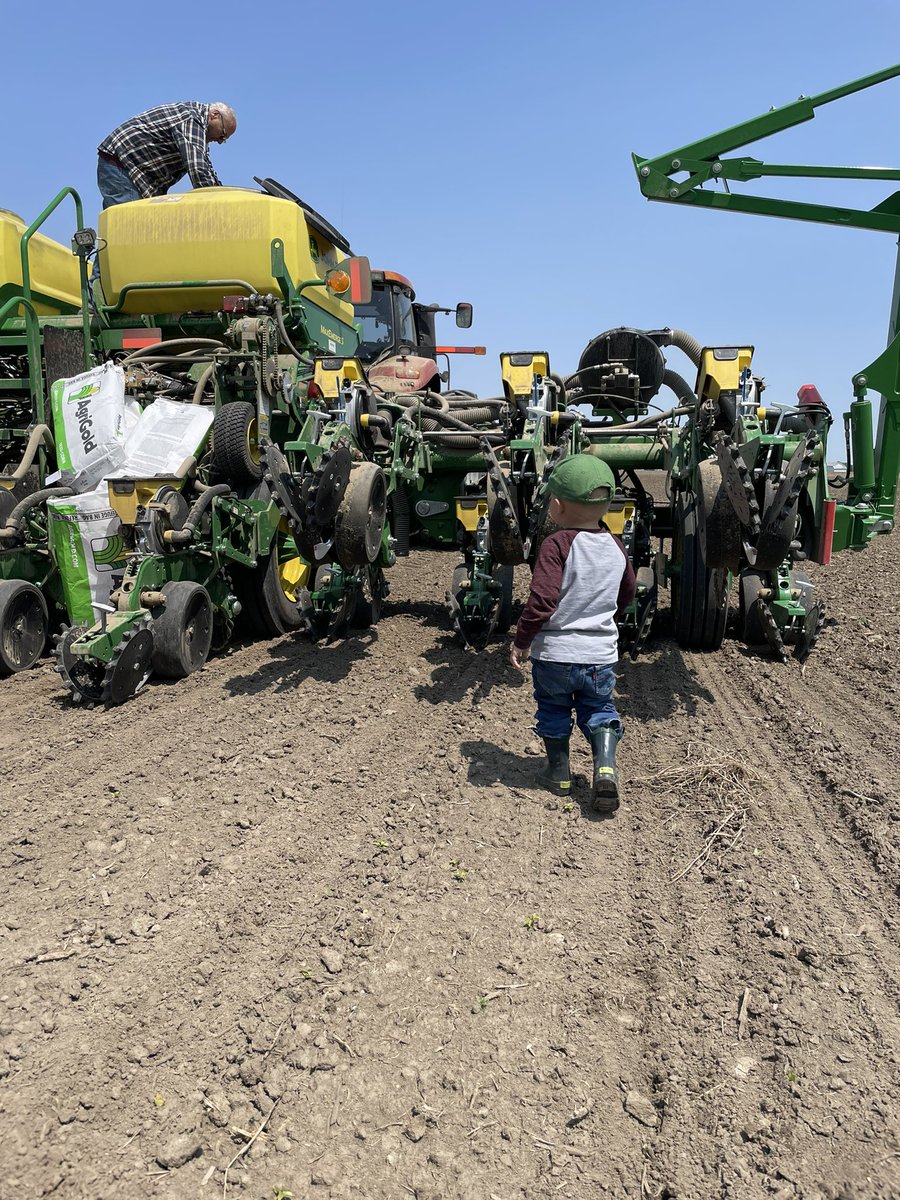 Couple more years and Case can help grandpa <a href="/KeithEKropp2/">Keith E. Kropp</a> fill the planter!