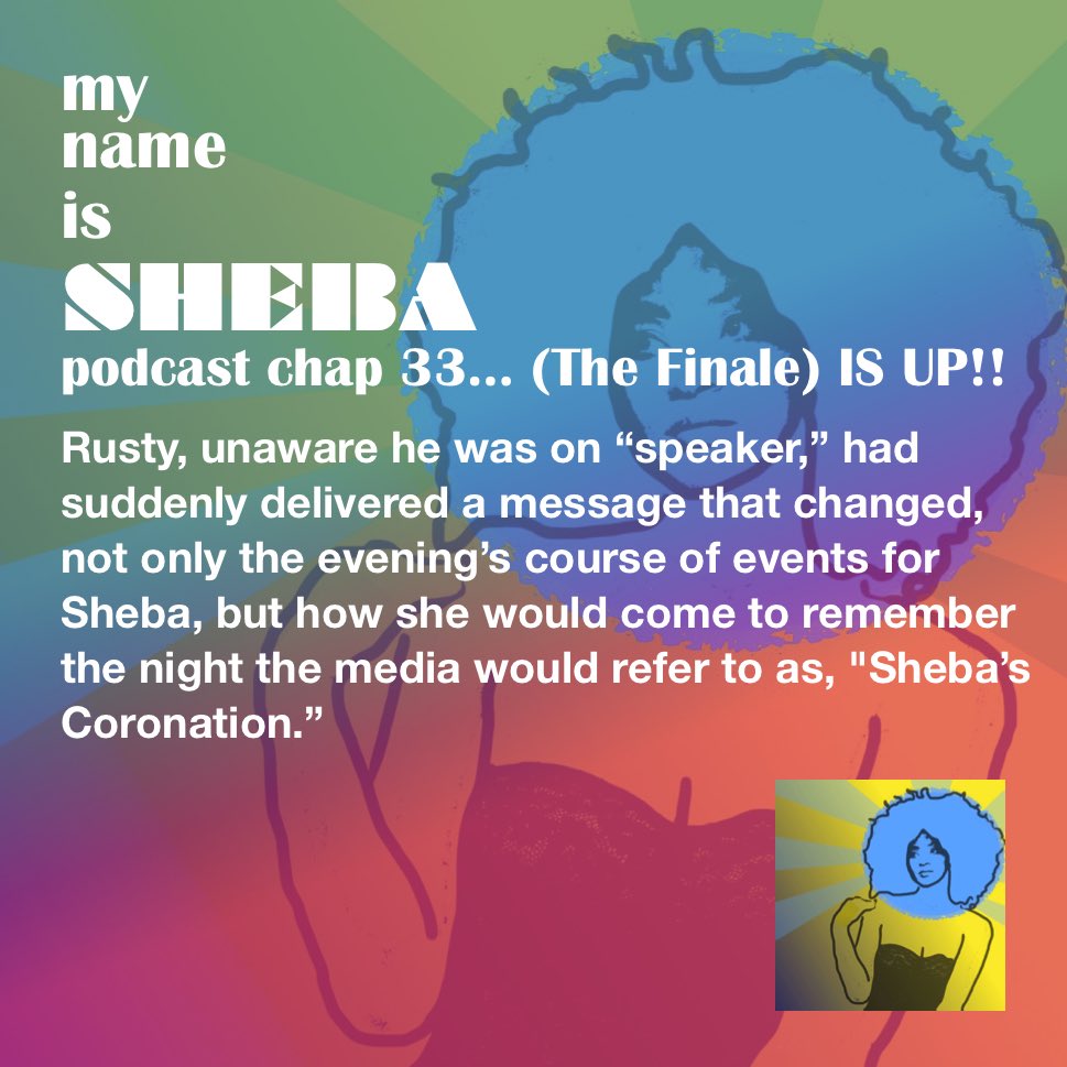 SongLever's tweet photo. My Name Is Sheba: Chapter 33 “My Name Is Sheba” https://t.co/hV2v9RLJh7 #podcast #creative #creativity #story #fiction #audio #audiobooks #audiodrama #writer #music #kandacesprings #mynameissheba #monroejones #journey #soul #comingofage #growth #serial #icon #song #creativelife https://t.co/A0qMsqk9un