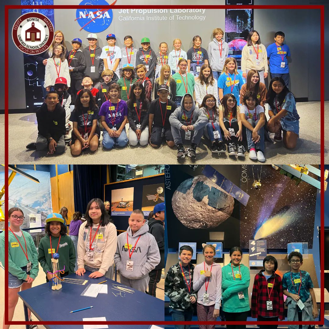 Grace Miller Elementary fifth-graders received a glimpse inside <a href="/NASAJPL/">NASA JPL</a> and a look at the Mars rover – an opportunity extended to only a few schools this year – during a recent field trip! Hands-on activities and visits to places like JPL make learning even more exciting!