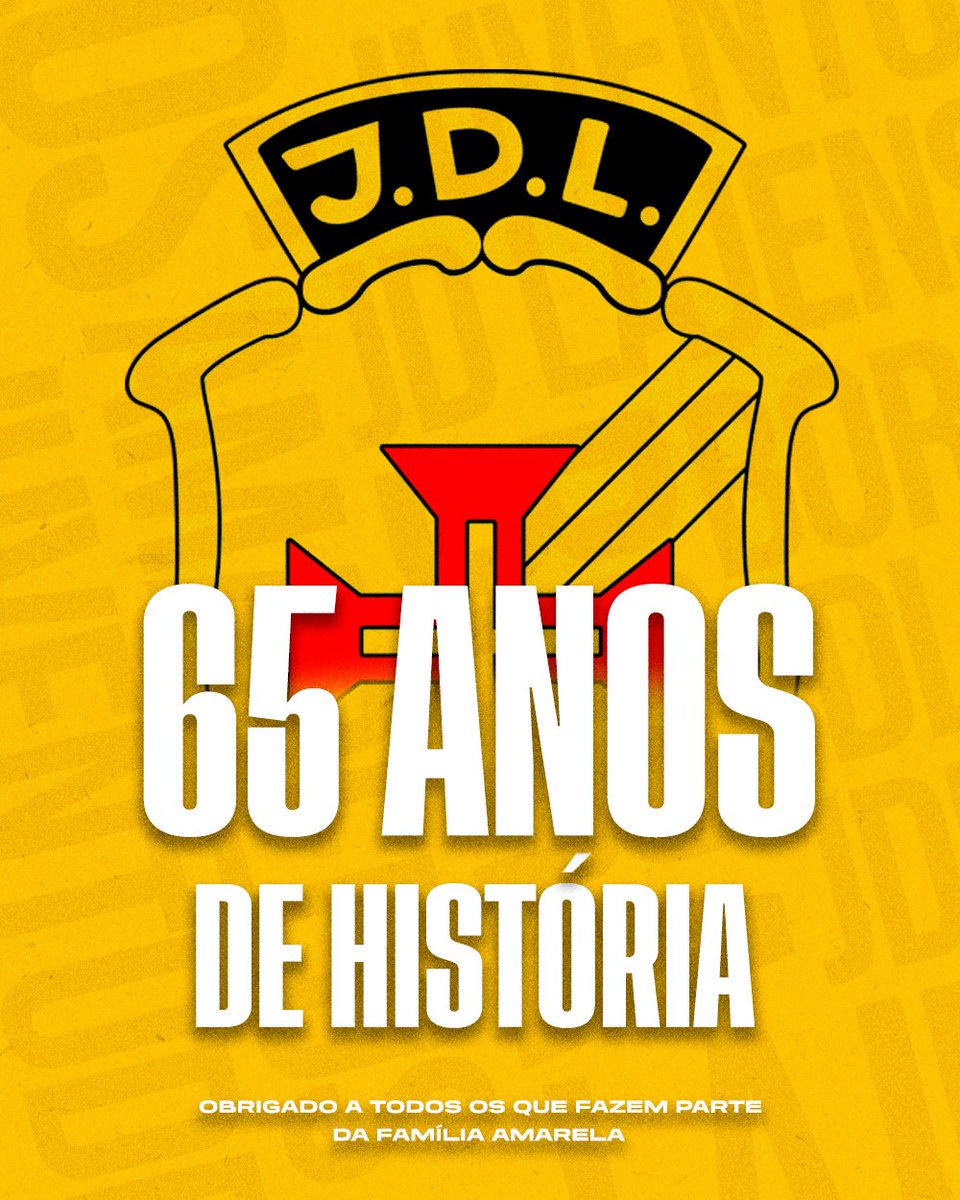 Fundado a 18 de maio de 1958 🟡⚪️

65 anos de vida. 65 anos de história.

Obrigado a todos os que fazem parte dela! 💛

#BoraAmarelos #YellowSubmarine