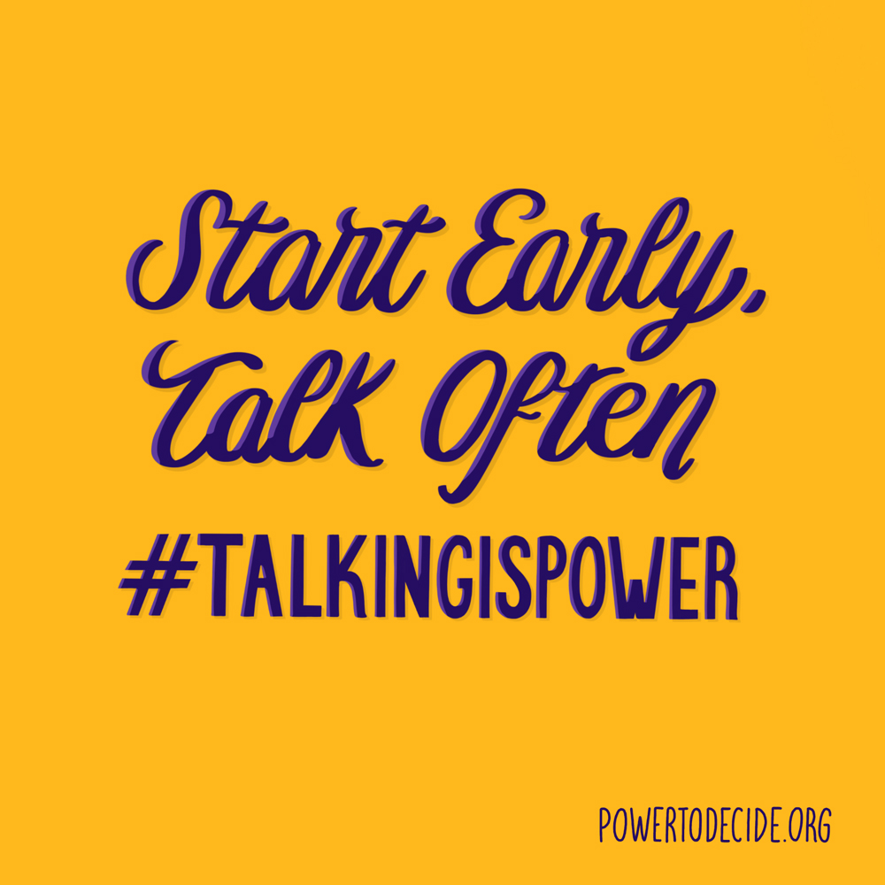 Over half of teens age 12-15 report that their parents most influence their decisions about sex.

For teens age 16 to 19, 32% say that their parents most influence their decisions. Start early. Talk often. #TalkingIsPower 
powertodecide.org/what-we-do/inf…