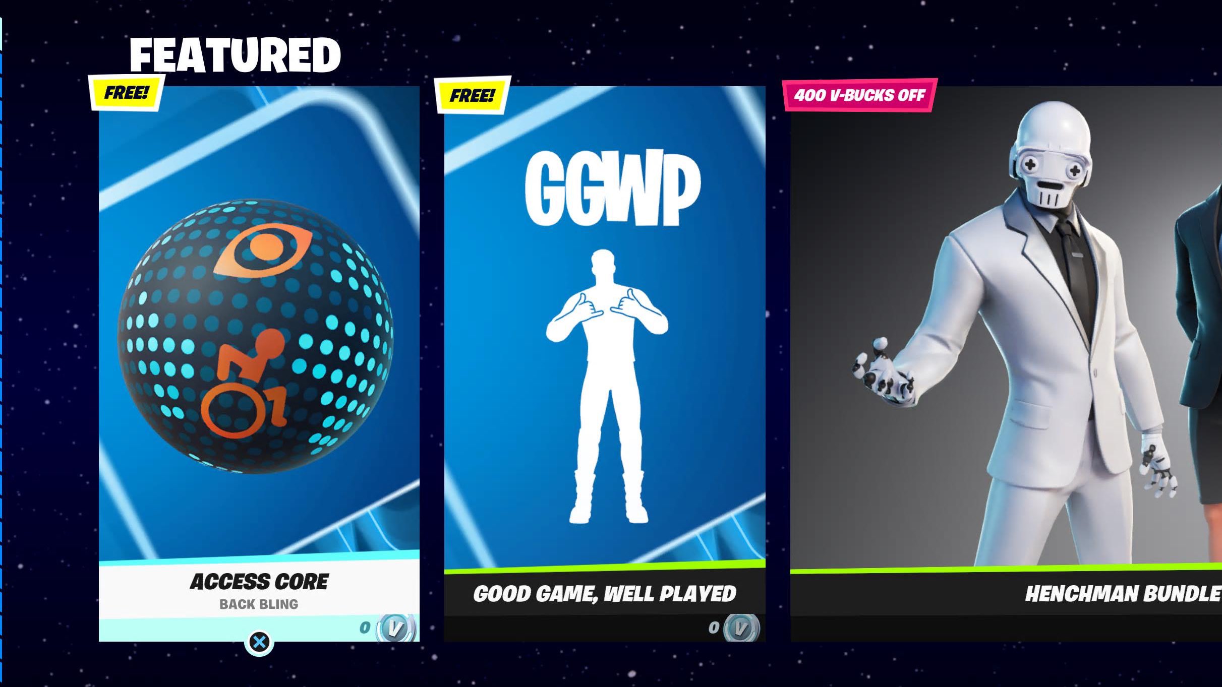 Fortnite News on X: Two FREE items are now available in the #Fortnite Item  Shop! 👇  / X