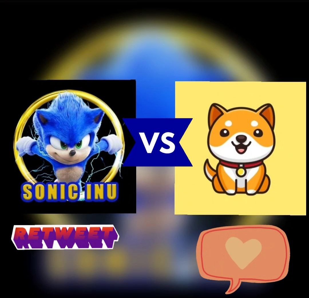 The ultimate MEMECOIN battle is here!🥳🚀

It's <a href="/SonicInuBSC/">Sonic Inu</a> VS #BabyDogeCoin in a fight to the finish!🚀

Who will come out on top as the top #cryptocurrency meme king?🤔

#SonicINU or #BabyDogeCoin 🔥🔥

Get ready for the ultimate showdown and let the hype begin! 🐶🚀