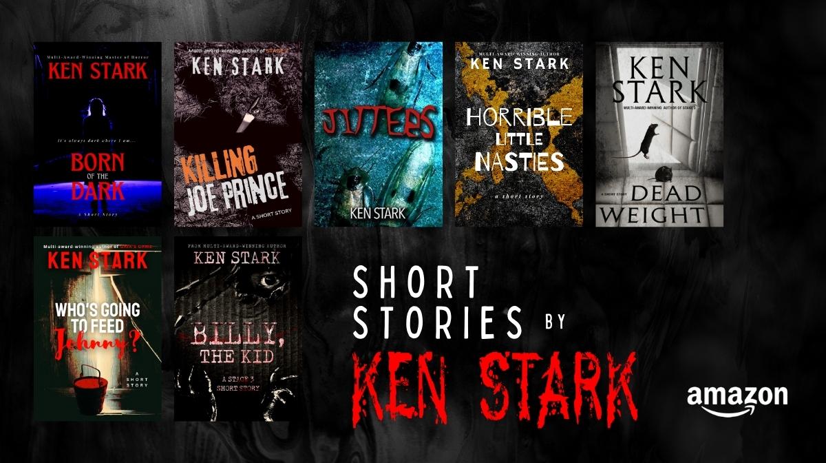If you need something scary or creepy to pass the time, browse my short stories.
👉👉author.to/kenstark 

#99cents #kindlebooks #horror #suspense #thrillers
#phobias #supernatural #zombies #mustread
#amreading #readers #promoteHorror #HorrorRTG
#BookBangs #IARTG #shortstory