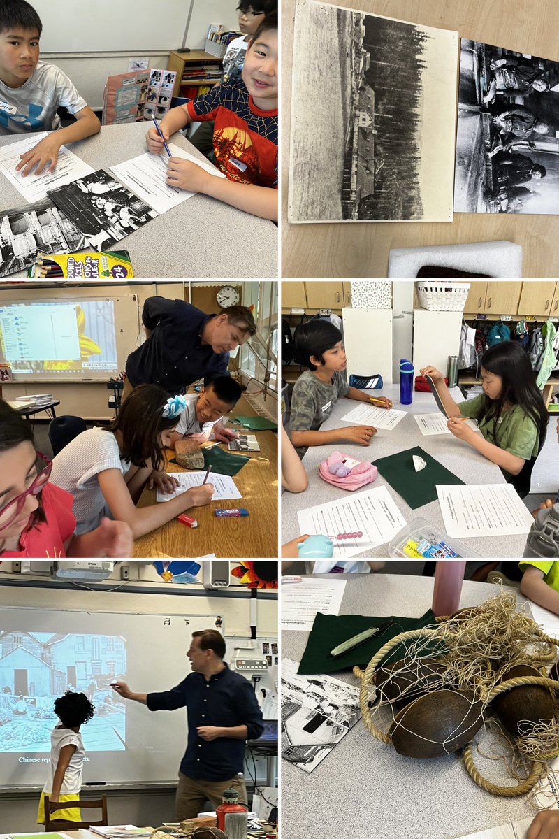 Grade 4 students <a href="/westcot_school/">Westcot School</a> spent the morning learning about the history of The Great Northern Cannery (now a government research site: Pacific Science Enterprise Centre PSEC)  with Isaac from West Vancouver Museum. <a href="/MsHayleywatson/">Hayley Watson</a>