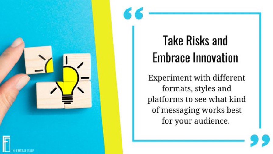 bookofinnov's tweet image. The most successful innovators are the best storytellers.
TheStorytellerAdvantage.com ThinkPlanInnovate.com #innovation #change #empower #addmarketvalue #whatworks Change.PlayOffense.com CoreStrategyGroup.com