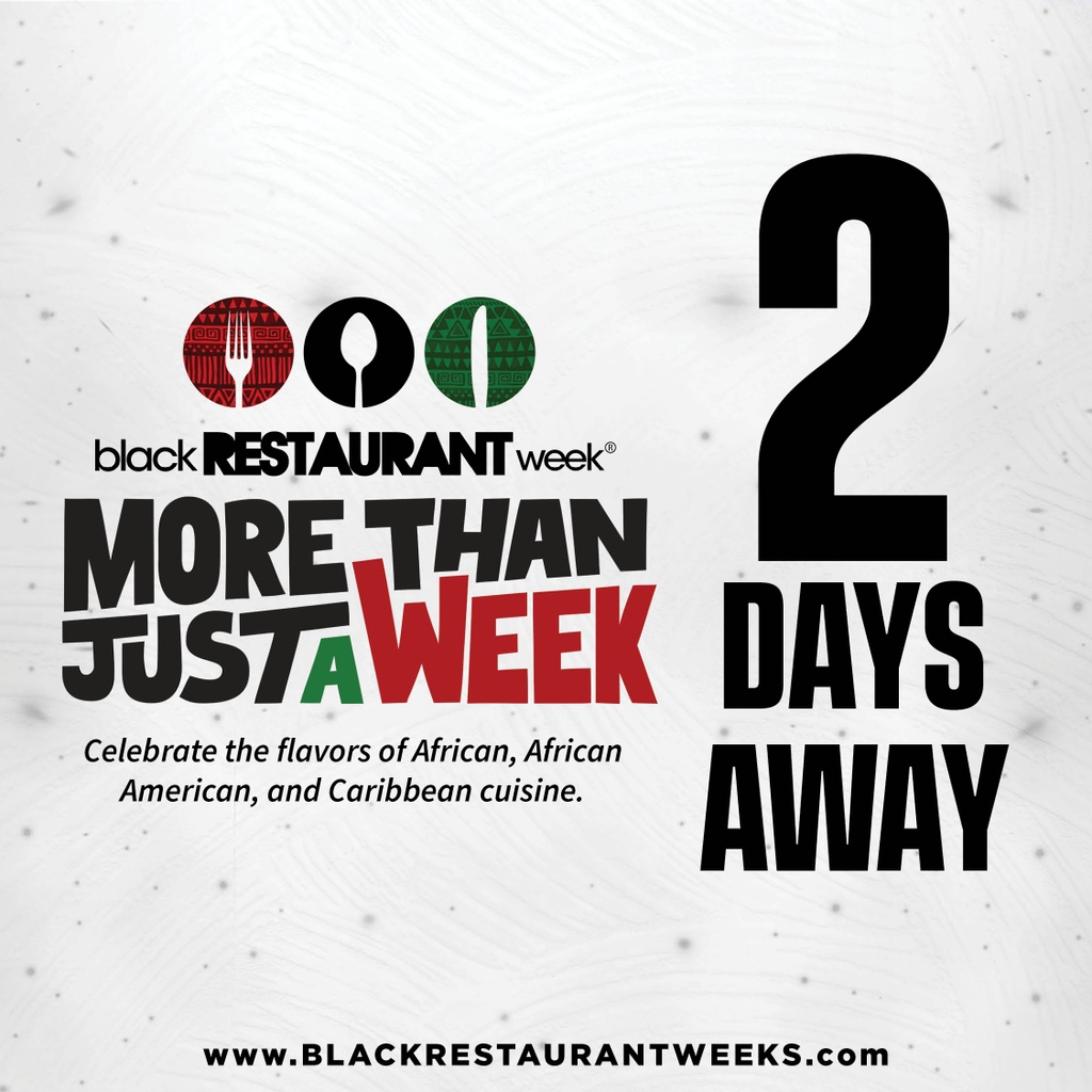 2 DAYS AWAY from @BlackRestaurantWeek in San Francisco  - WHO'S EXCITED TO SEE OUR SPECIAL MENU?? 👀🔥#BRW2023 #blackrestaurantweek  #blackfoodie #blackfoodmatters #blackfoodblogger #buyblack #blackunity #blackownedrestaurant #supportblackowned
 #blackrestaurantweeks