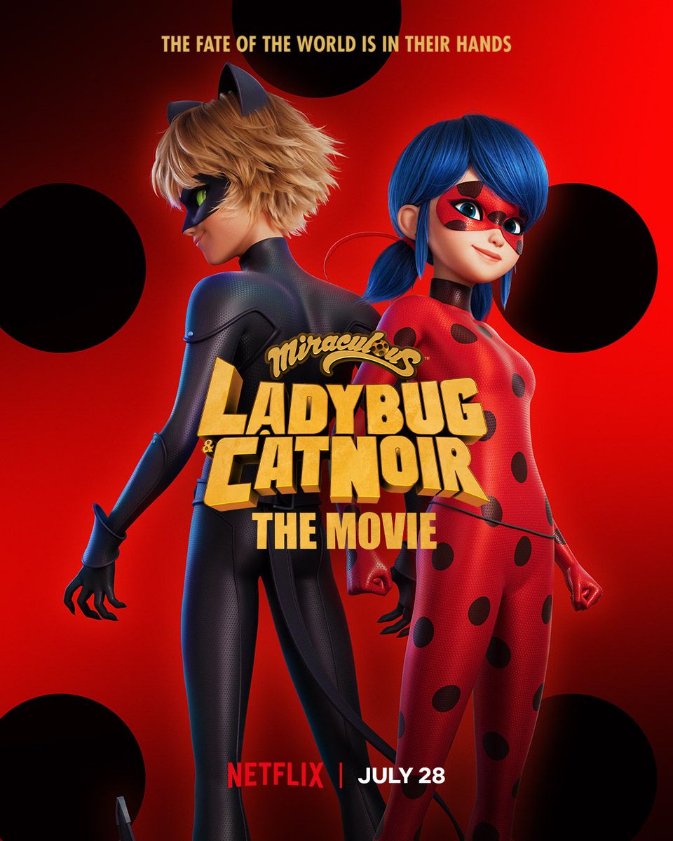 I'm so excited to have a brief cameo reprising my role as Alix 🥰🐞

THE FATE OF THE WORLD IS IN THEIR HANDS. Miraculous: Ladybug & Cat Noir, The Movie arrives on Netflix July 28th! ✨🐞🐈‍⬛ #MiraculousNetflix