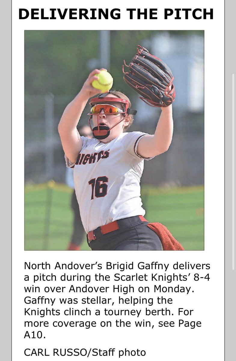 johngaffny4's tweet photo. Let’s go Knights! 
@NA_Softball1 @18uCovino @SoftballRip @MVcreature @BurtTalksSports @CGaffny https://t.co/fkBtaBRqk8