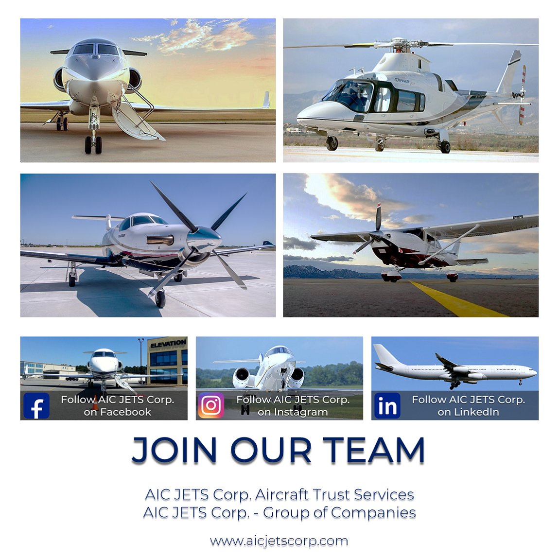 Join our team and become an Accredited and Certified Aircraft and Helicopter Broker

instagram.com/p/CsT497oOuzE/

#AICJETSCorp #aircraftbroker #aircraftdealer #aviation #aviationtraining #aircraftforsale #Garmin #flighttraining #businessaviation #pilot #pilotlife #flightattendant