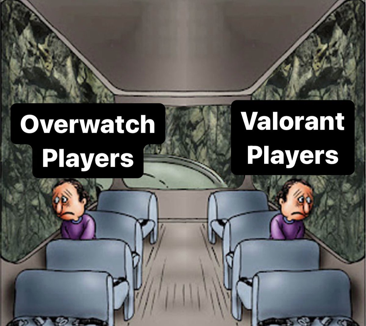 OWCavalry's tweet photo. @PoorlyAgedStuff Seems like fans of both games hate their game https://t.co/yYLf7evclW