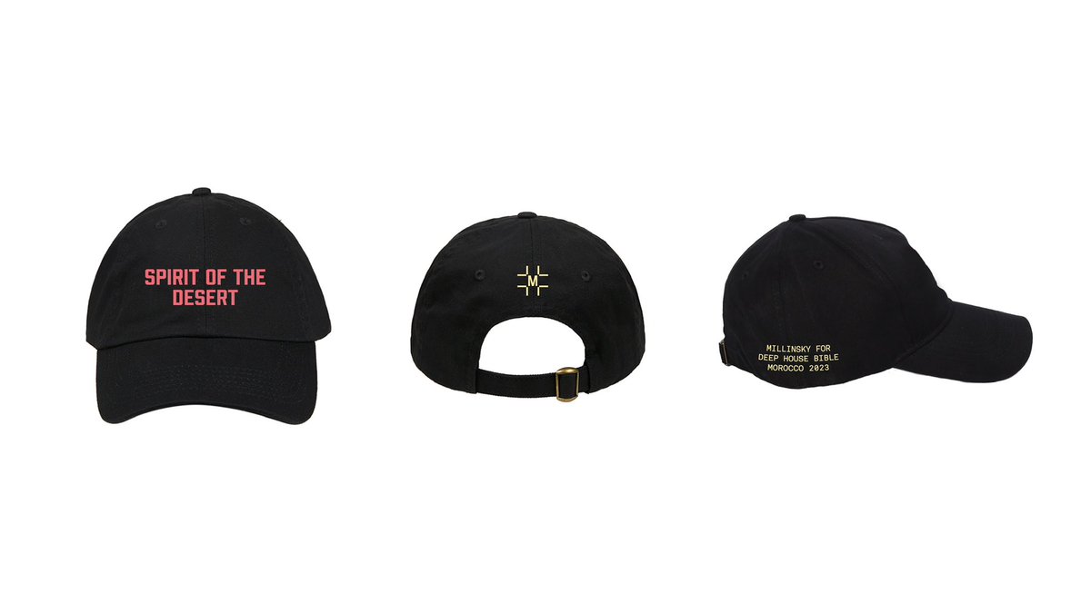 deephousebible's tweet image. The @Millinsky x @deephousebible Morocco collection will be available at DHB Agafay