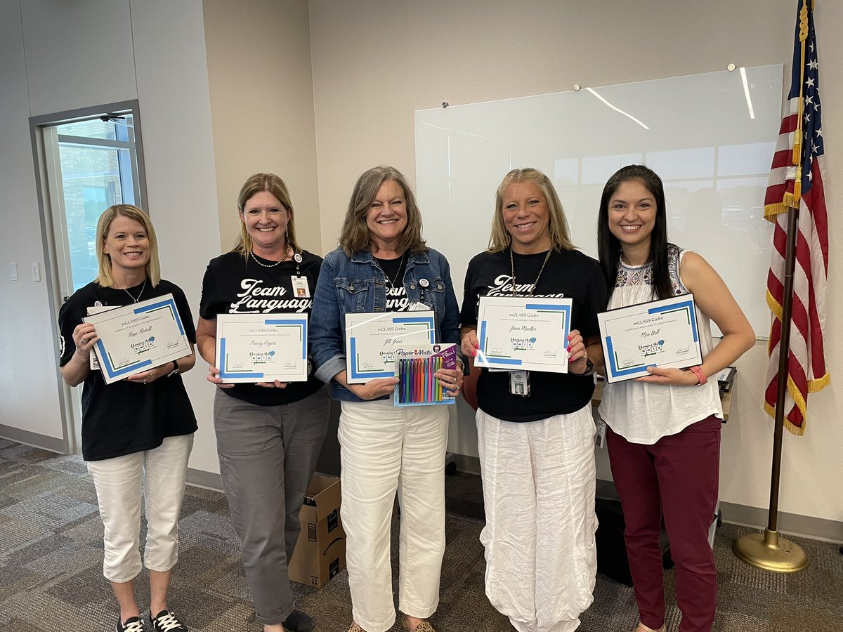 Celebrating our amazing literacy team today for our last meeting of the year. #EMSproud  #EMSreads