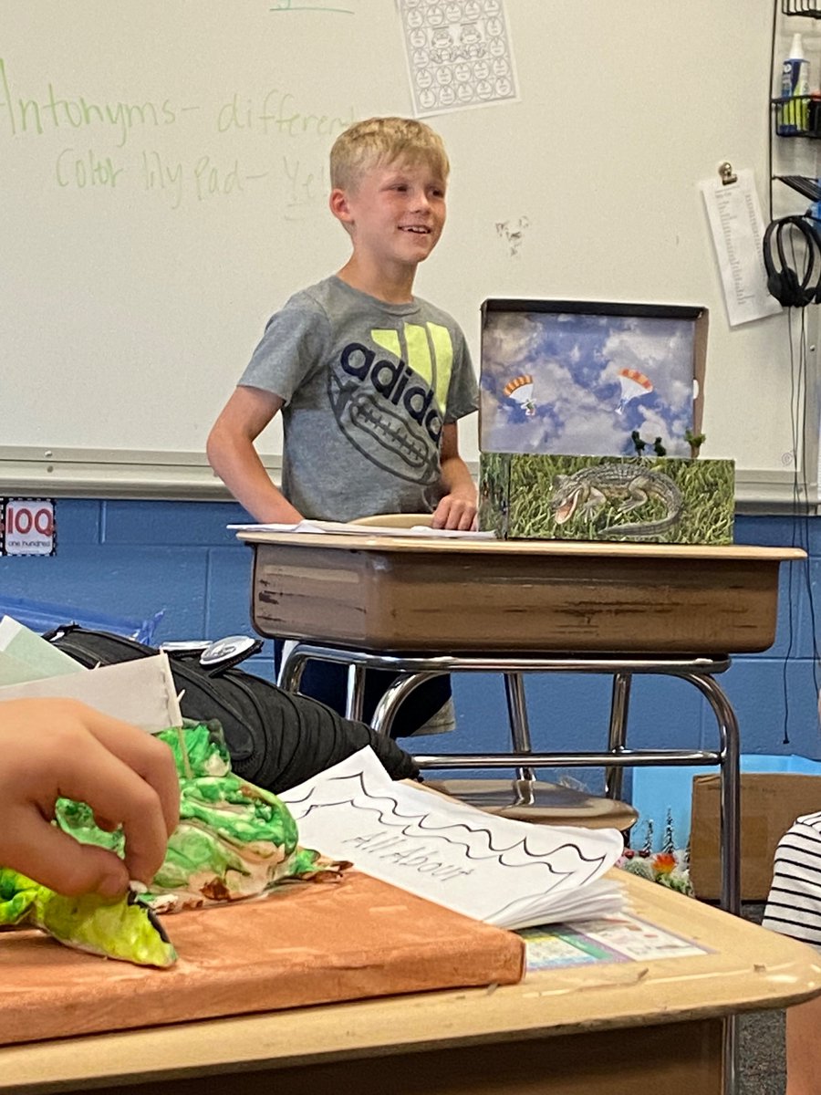 MrsCoxk3's tweet photo. 2nd grade animal research presentations started today! These students put forth hard work and so much effort into their research, rough drafts, published books, and creative projects. 👏🏻👏🏻 https://t.co/IKaPGR2sxl
