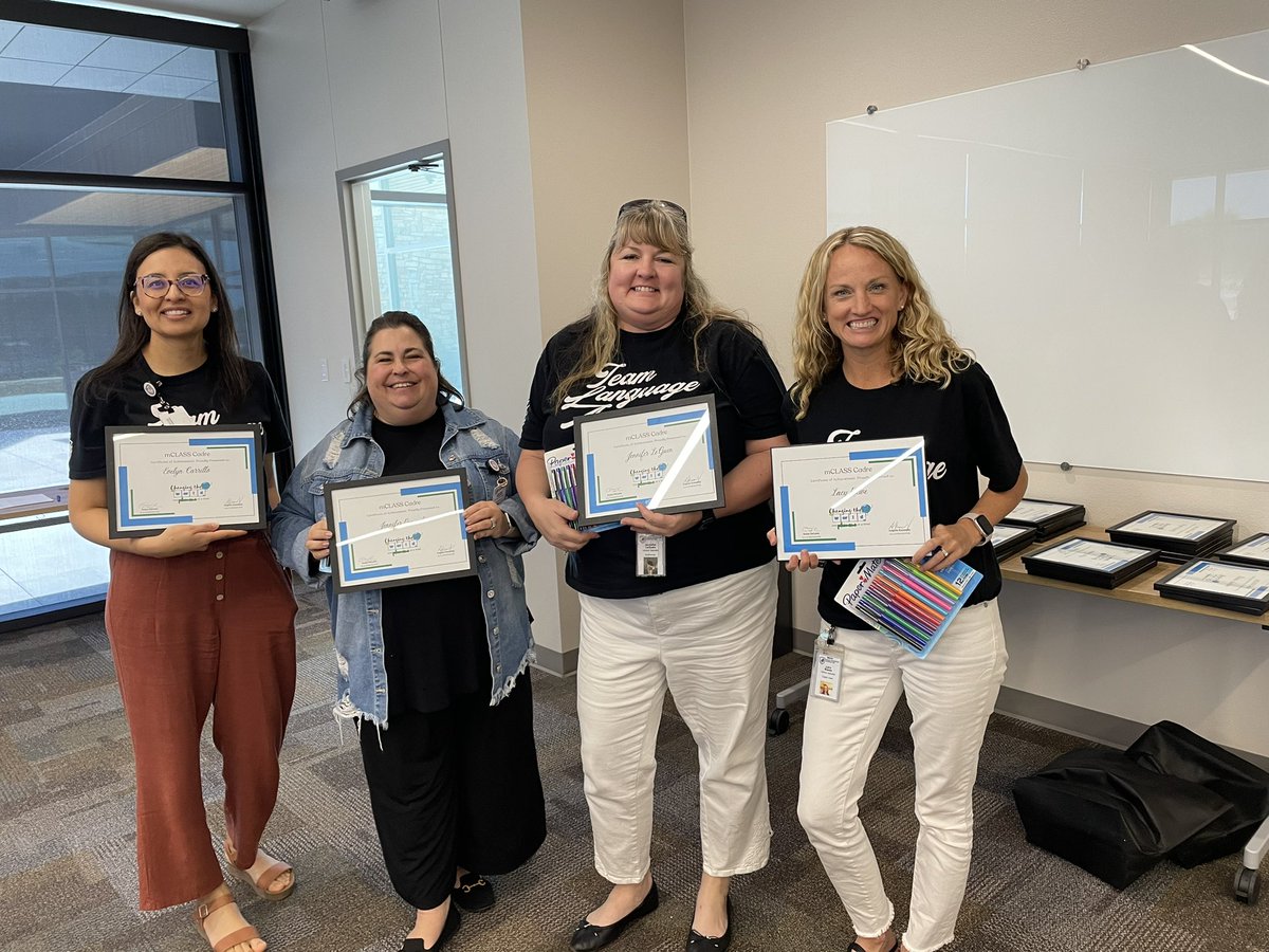 Our literacy team is changing the world one phoneme at a time💜. #EMSreads