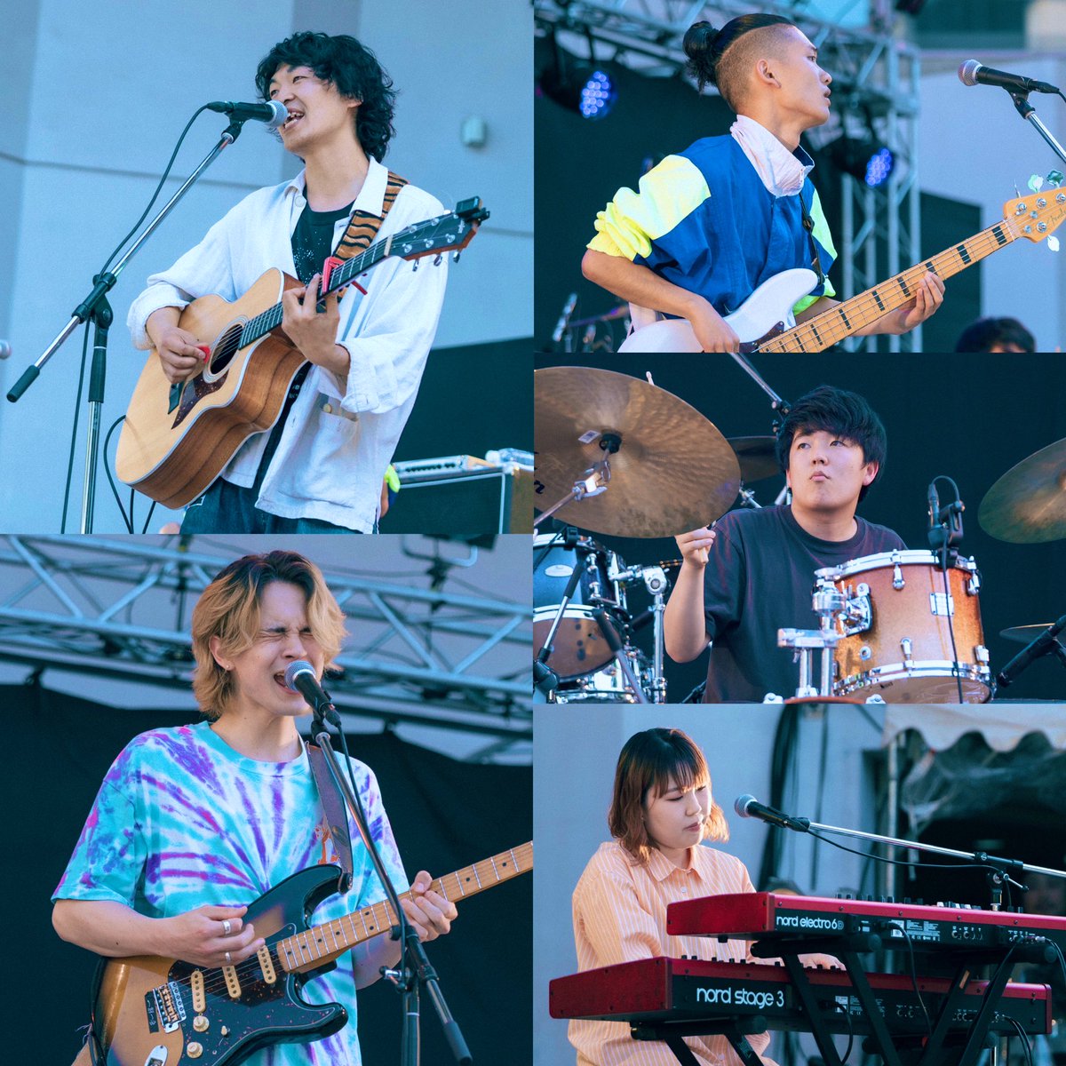 wang_gung_band's tweet photo. 2023/05/03 @ 大阪城野外音楽堂
「SMASH go round III⚡️」
新生WANG GUNG BANDとしての初ステージ❗️
暖かい会場のおかげさまで最高のスタートを切ることができました!
ありがとうございました!
これからもWANG GUNG BANDをどうぞよろしくお願いします!✨
#新生wanggungband #smashgoround https://t.co/4nLyc0TqBz