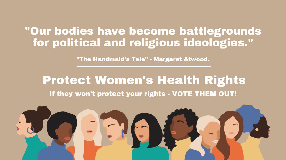 If they won't protect your rights, vote them out!
Please pass this on
#abortionban #WomensHealth #healthcare #obgyn #prochoice #womensrights #AbortionRightsAreHumanRights