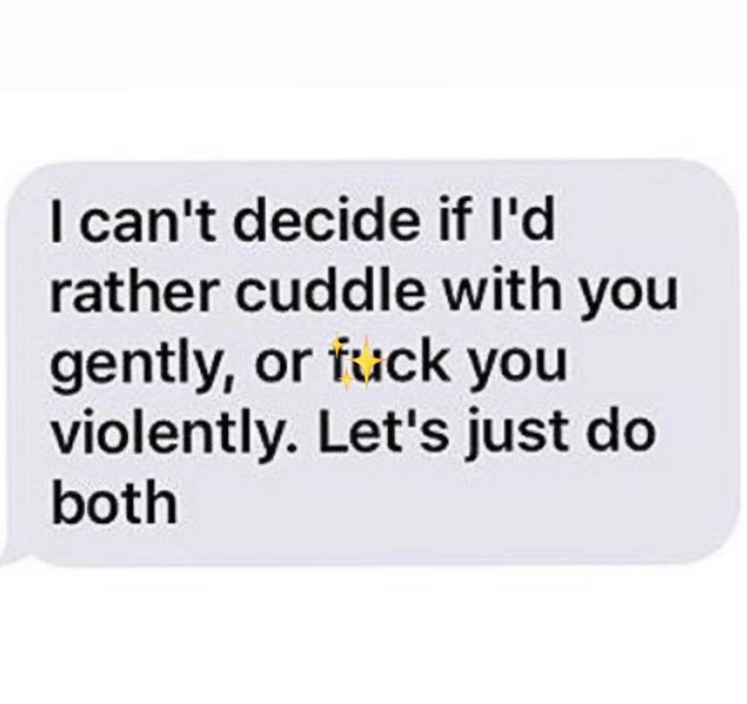 ohyeahtoys's tweet photo. When you cannot decide, might as well do both... 🤷♀🤷♂

#cuddle #naughty #sexy #sexmemes #decisions https://t.co/CiXVzYbtu6