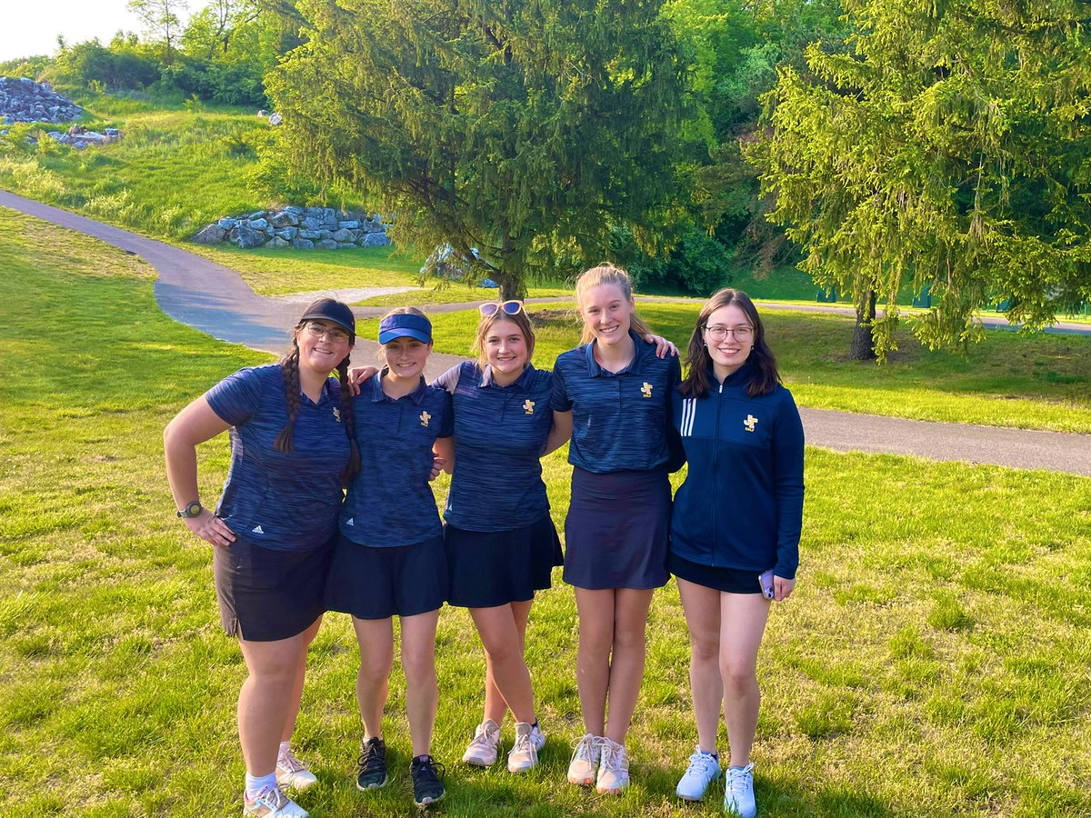 JT Girls golf (4-4) played well in a 232-258 victory over Vernon at Great Gorge. Katie Blair 56, Samantha Cocca 56, Alexa Smeilus 59,  Erin Nimbley 59. The Falcons take on Pope John tomorrow at Bowling Green.