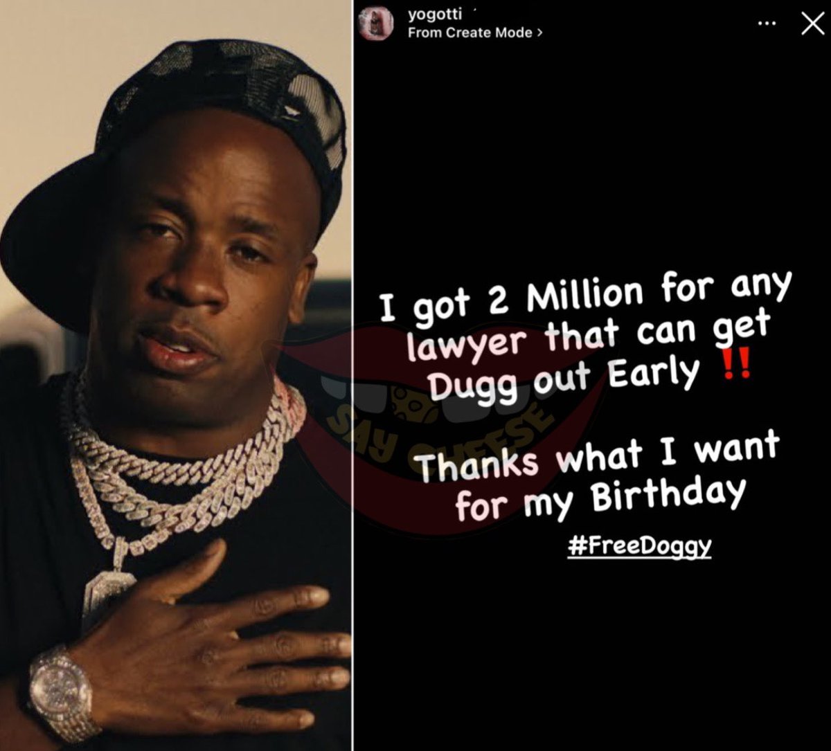 SaycheeseDGTL's tweet photo. Yo Gotti offers to pay a lawyer $2 million to get 42 Dugg out of jail early https://t.co/A53cE1SDC1