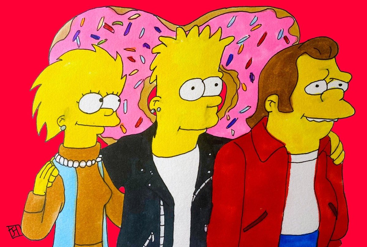 GROWN & SWEET
-
#lisasimpson #nelsonmuntz #thesimpsons #bartsimpsons #popart