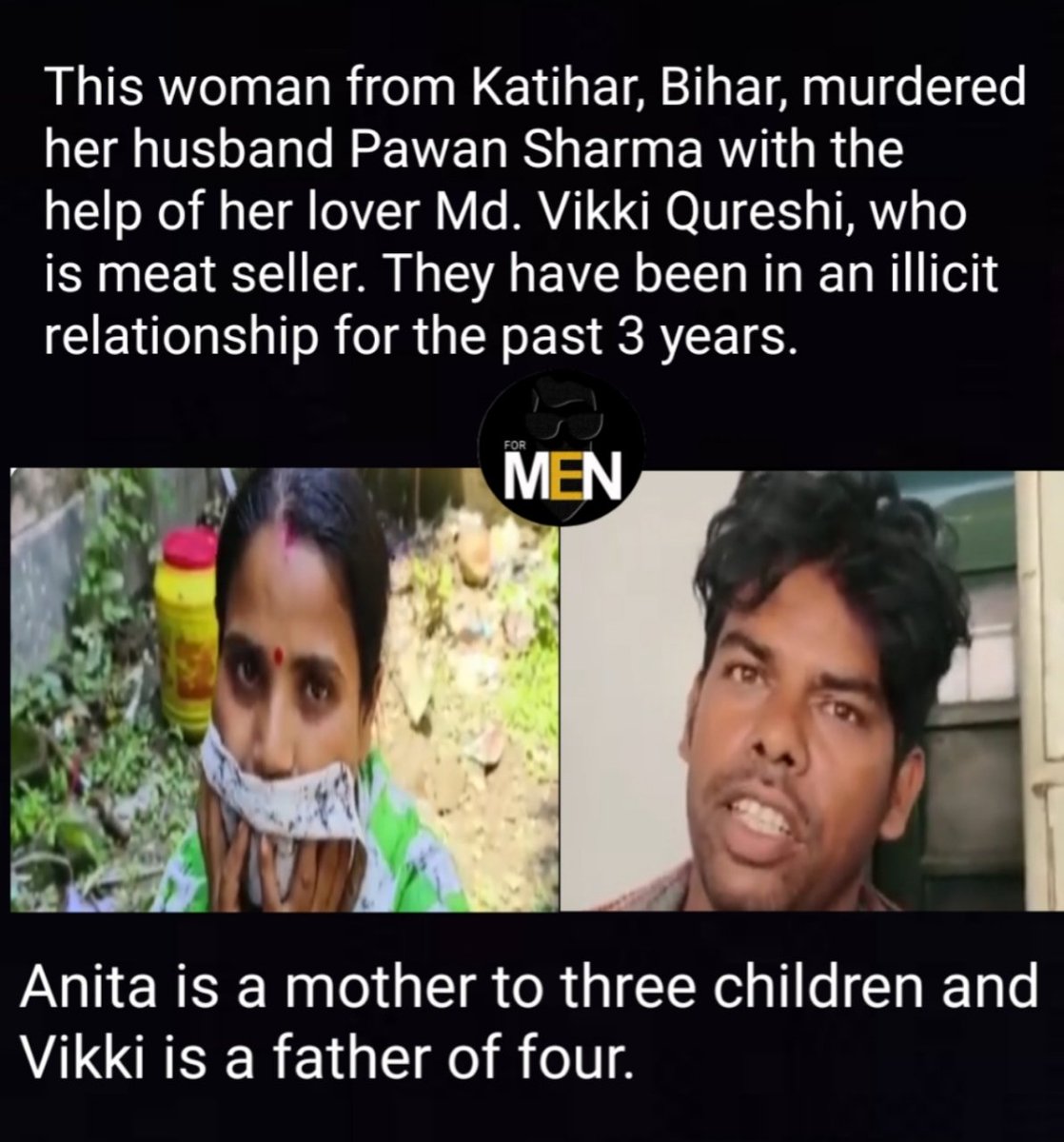 This 'Bihar Story' is seriously insane. 

#formenindia #fakefeminism #MurderCase #BiharNews #mentoo #menmattertoo