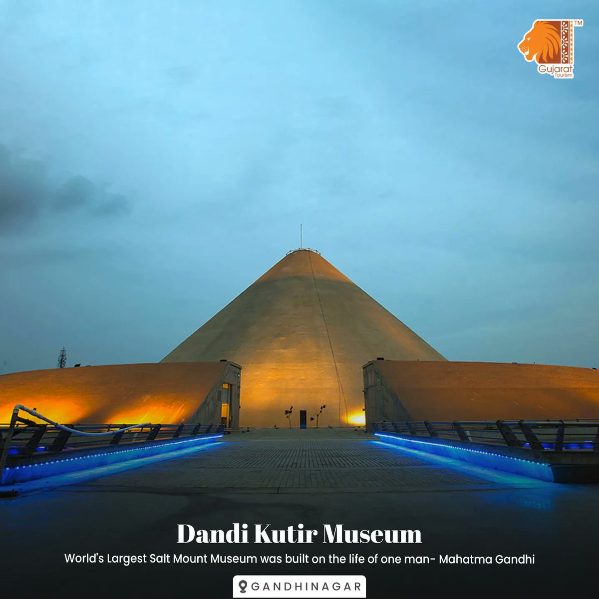 GujaratTourism's tweet photo. Embark on a journey through Gujarat's Museums on this International Museum Day 2023, rich in ancient artifacts, vibrant textiles, &amp; architectural marvels, where history comes alive.

#gujarattourism #gujarat #incredibleindia #dekhoapnadesh #InternationalMuseumDay #museum https://t.co/0GLhFDMqat