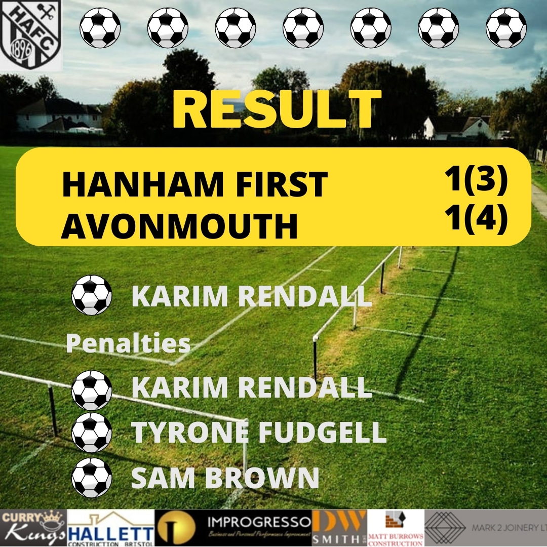 Well, what a tough game against a strong side from @AvonmouthFC
Going 1 nil up 10 minutes ahead of full time, to concede a goal and lose on penalties has been a huge blow but, we are not giving up yet, we go again Saturday!!!! #HAFC #UTH 🖤🤍⚽