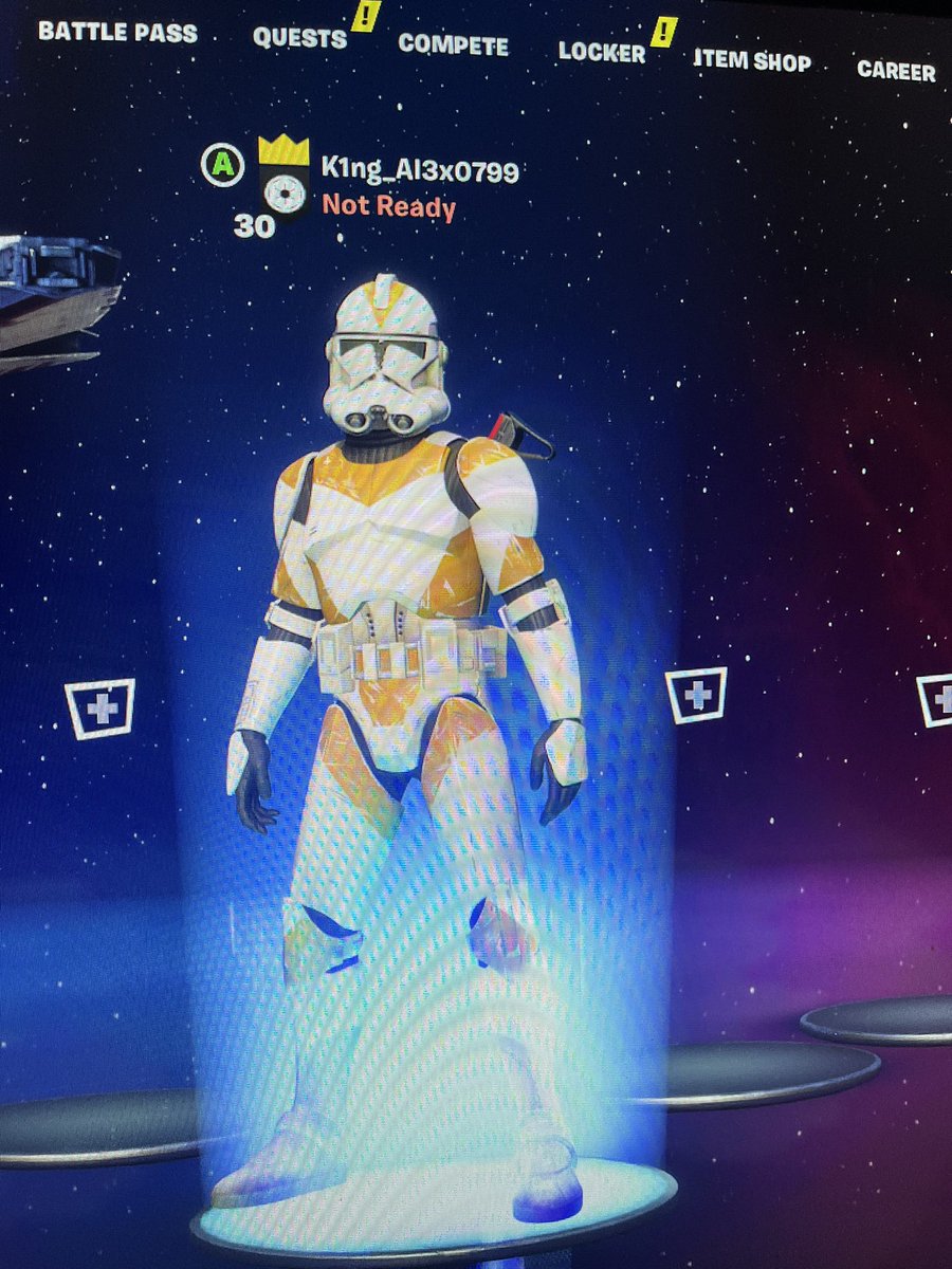 Bust_Boys's tweet photo. 🤩 #Fortnite #StarWars https://t.co/KhFq3GJ6q3