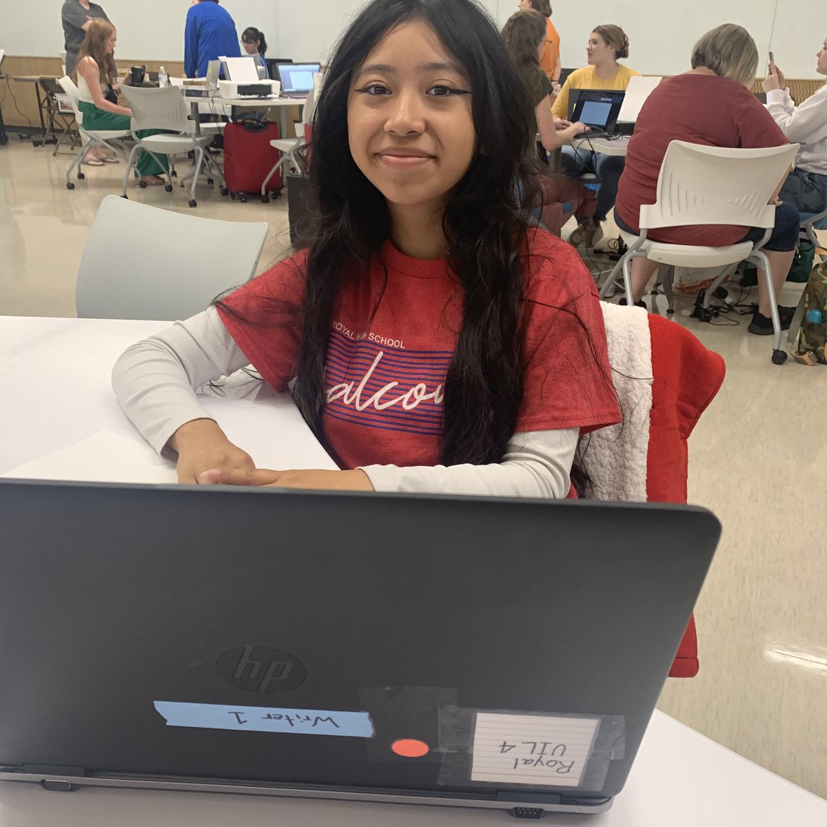 ROYALInniss's tweet photo. May 17 was an amazing day. Three UIL State Qualifiers, 1 Alternate, Dr. Inniss, and I went to competition. We had an exciting time and came home with a 5th place winner in Editorial and a 6th in News. To even make it this far is incredible! #royal❤️ #FalconPride https://t.co/MJNGDiE11m