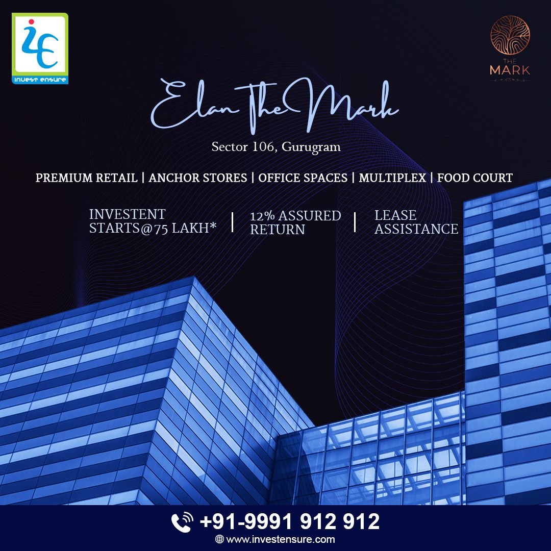 investensure's tweet photo. Elan The Mark Includes High street market place with double-height retail shops. Elan The Mark offers commercial spaces in sector 106, Gurgaon. Best Deal.
#elanthemark #newlaunch #propertyingurgaon #newlylaunchproperty #investensure #gurgaon
9991912912
https://t.co/AydJ976RmS https://t.co/cZgCWu8m6d